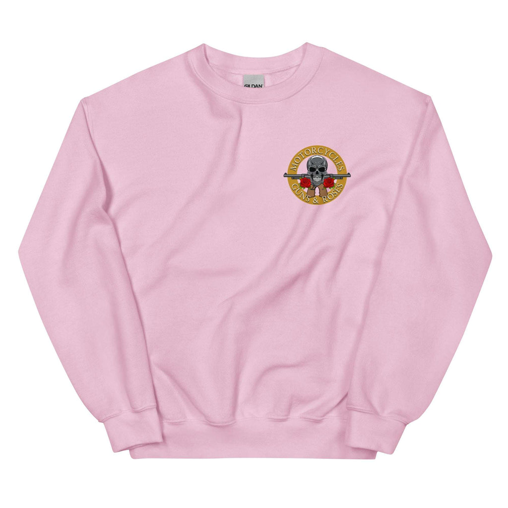Motorcycles Guns And Roses Sweatshirt - MGW Clothing
