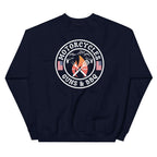 Motorcycles Guns And Bbq Sweatshirt - MGW Clothing