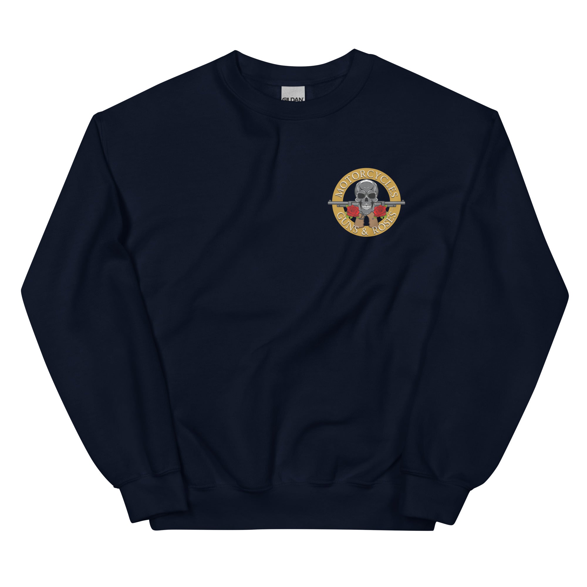 Motorcycles Guns And Roses Sweatshirt-MGW Clothing