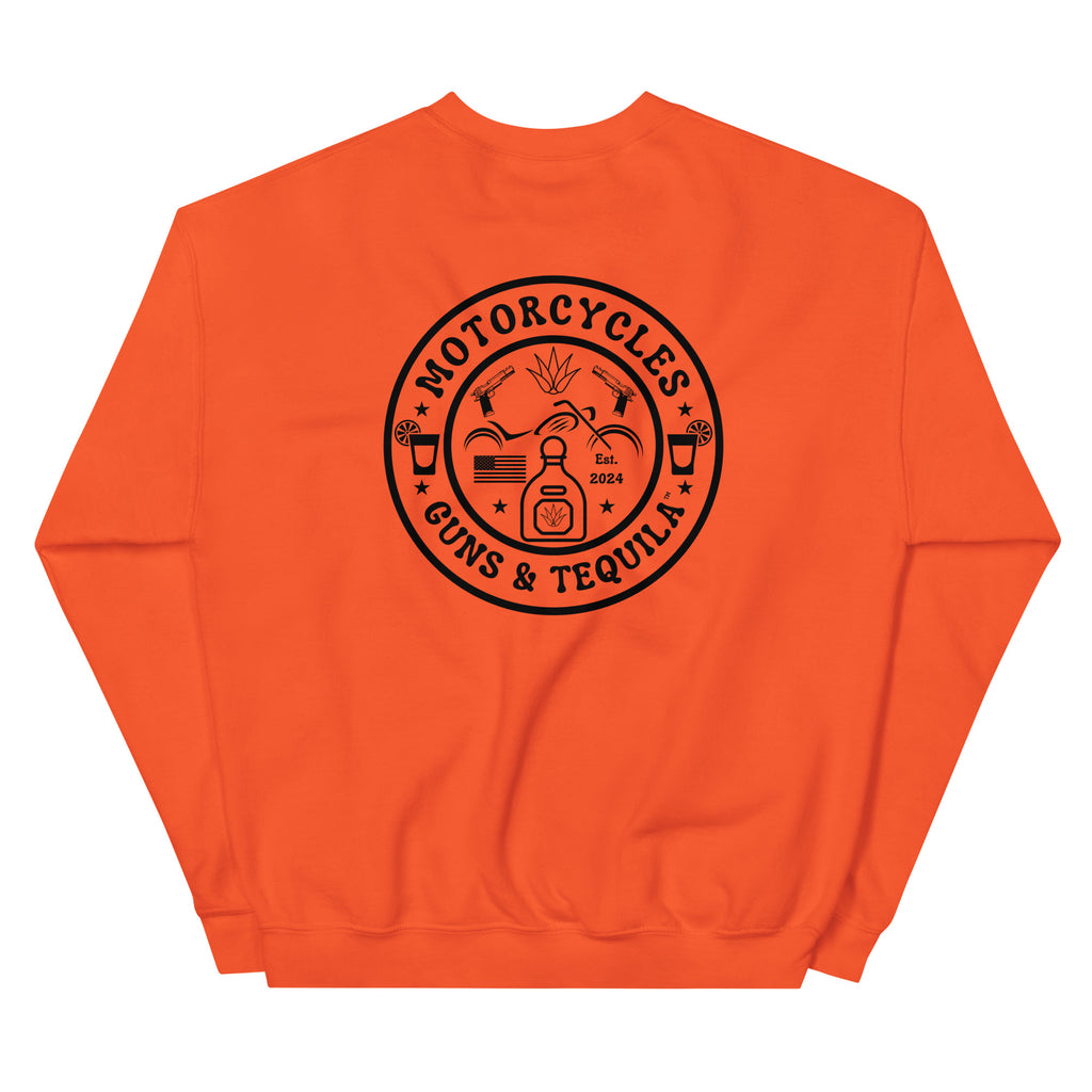 Motorcycles Guns And Tequila Sweatshirt - MGW Clothing