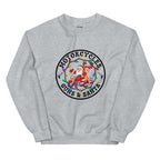 Motorcycles Guns And Santa Sweatshirt - MGW Clothing