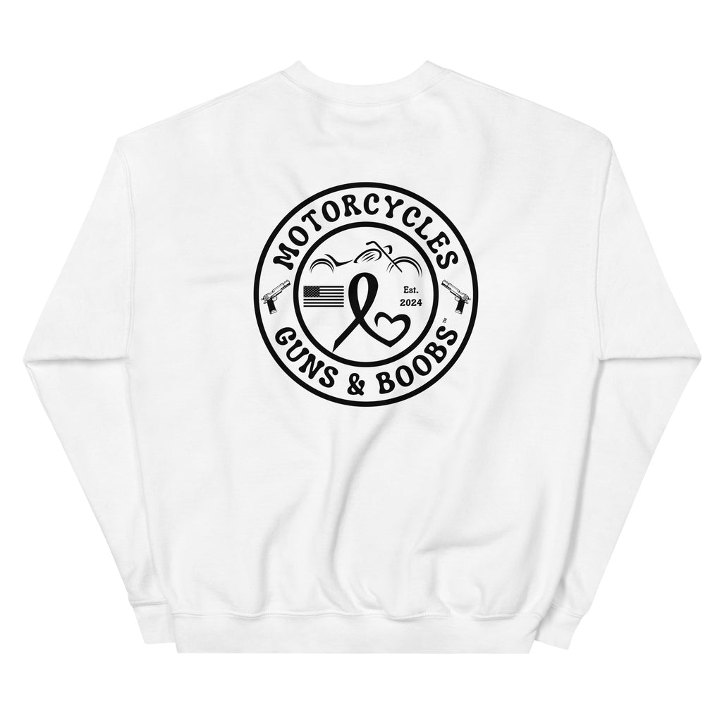 Motorcycles Guns And Boobs Sweatshirt-MGW Clothing