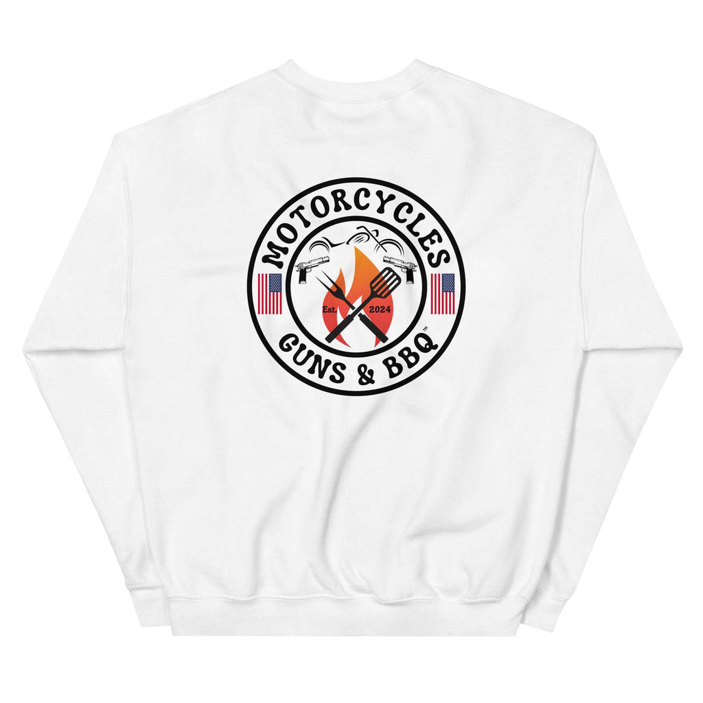 Motorcycles Guns And Bbq Sweatshirt - MGW Clothing