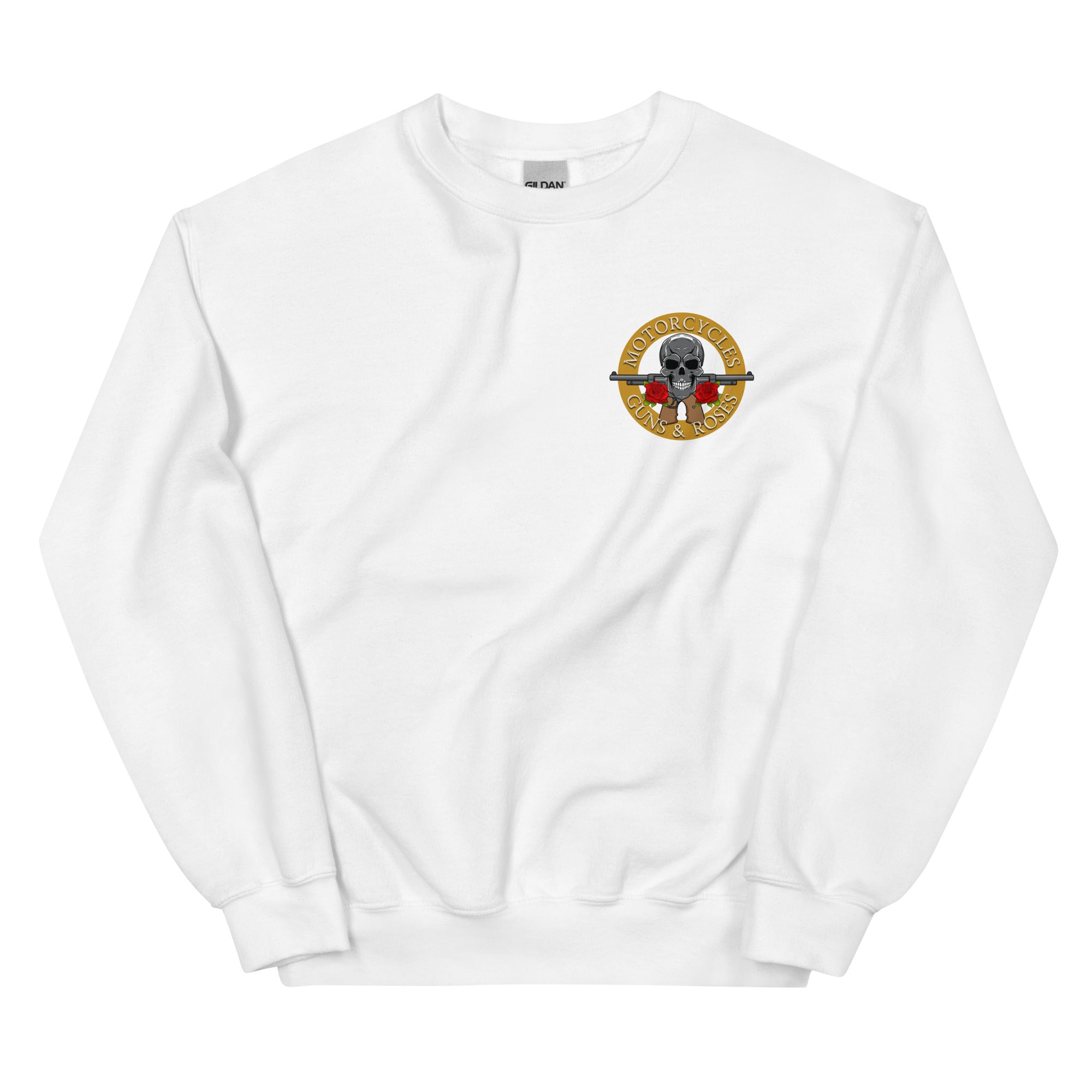 Motorcycles Guns And Roses Sweatshirt-MGW Clothing
