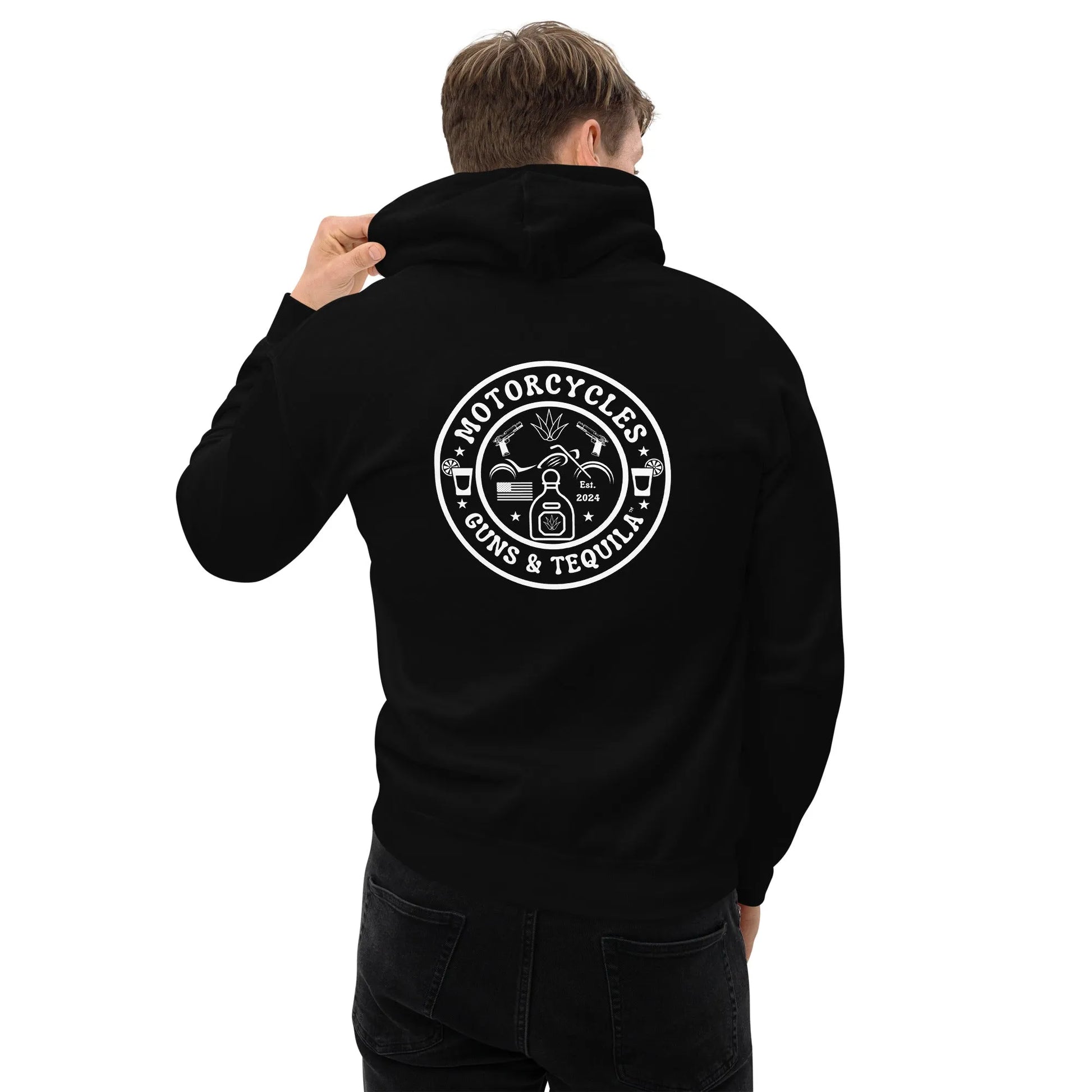 Motorcycles Guns & Tequila Hoodie - Unisex - ShopMGW Clothing