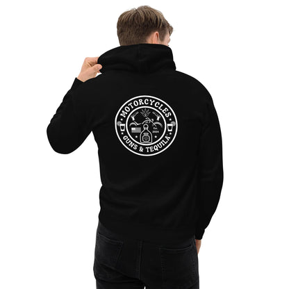 Motorcycles Guns & Tequila Hoodie - Unisex - ShopMGW Clothing