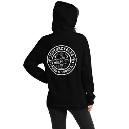 Motorcycles Guns & Tequila Hoodie - Unisex - ShopMGW Clothing