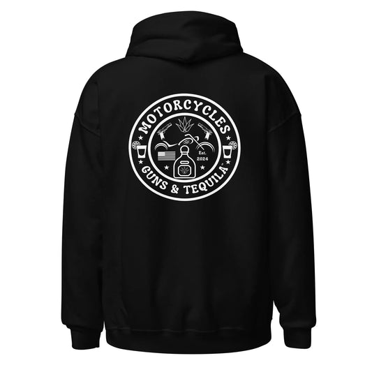 Motorcycles Guns & Tequila Hoodie - Unisex - ShopMGW Clothing