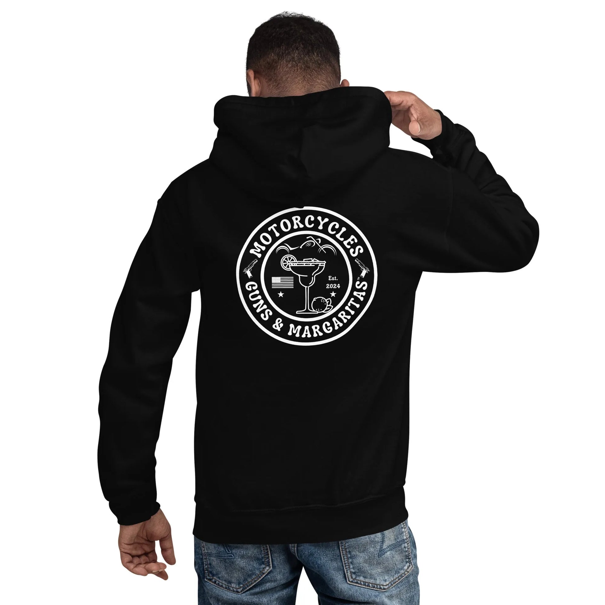 Motorcycles Guns & Margaritas Hoodie - Unisex - ShopMGW Clothing