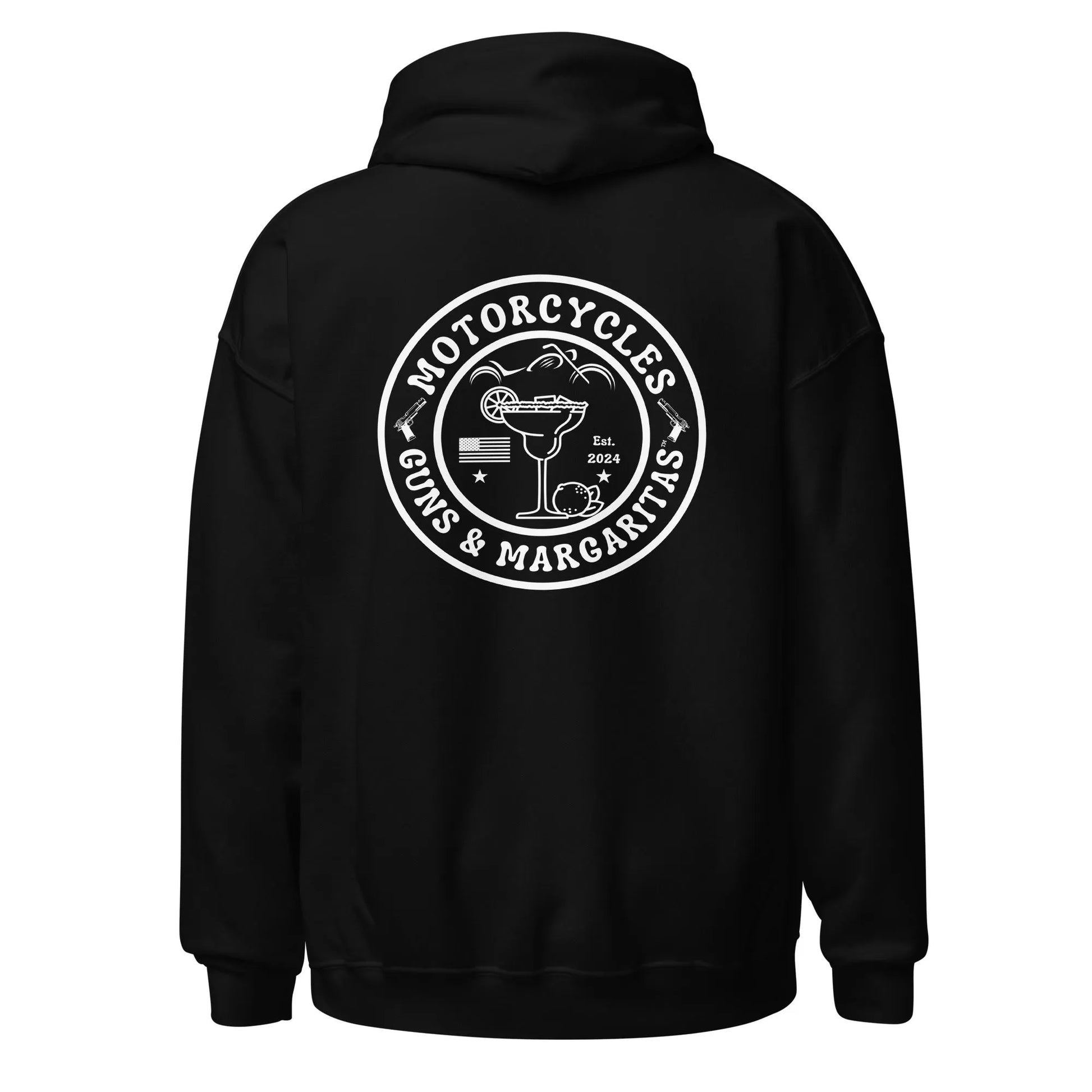 Motorcycles Guns & Margaritas Hoodie - Unisex - ShopMGW Clothing