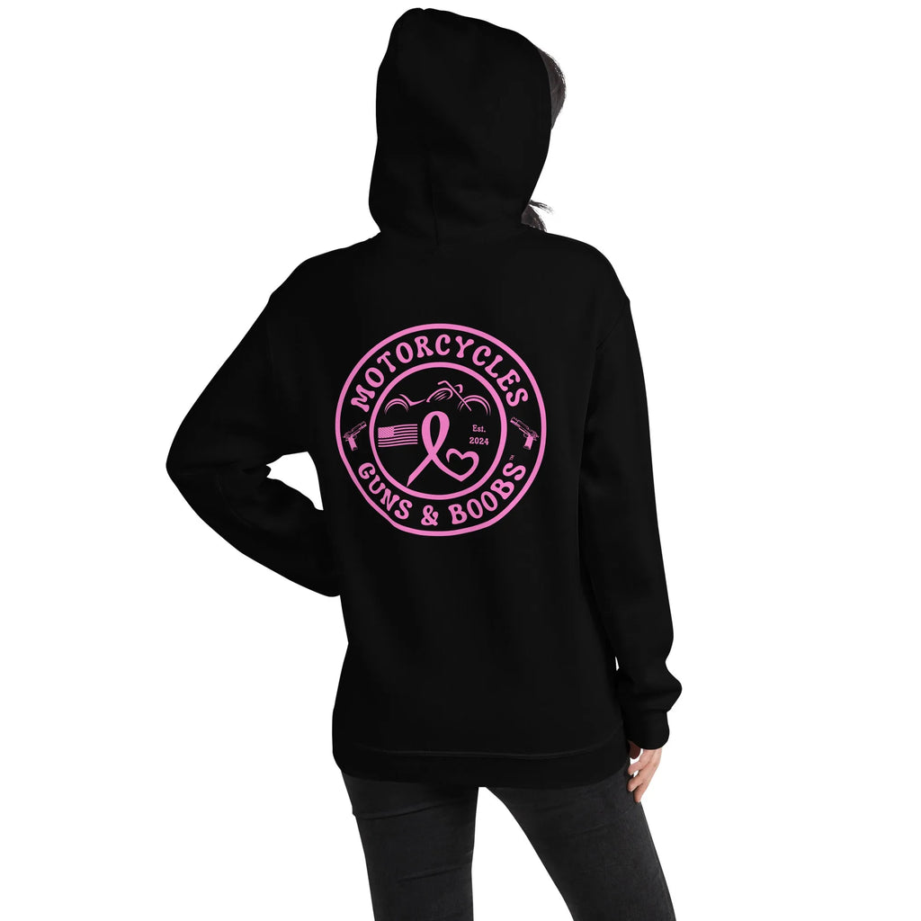 Motorcycles Guns & Boobs Hoodie - Unisex -MGW Clothing