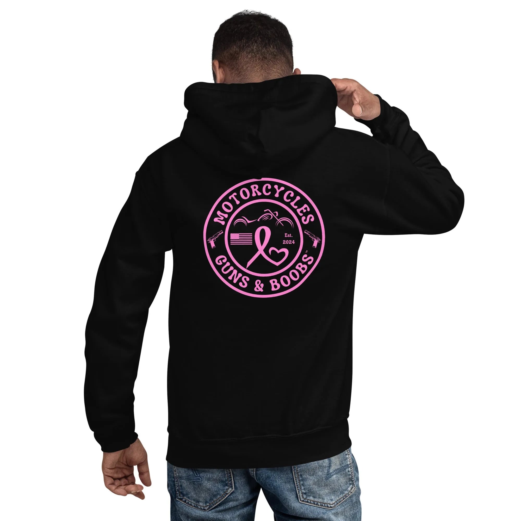 Motorcycles Guns & Boobs Hoodie - Unisex -MGW Clothing