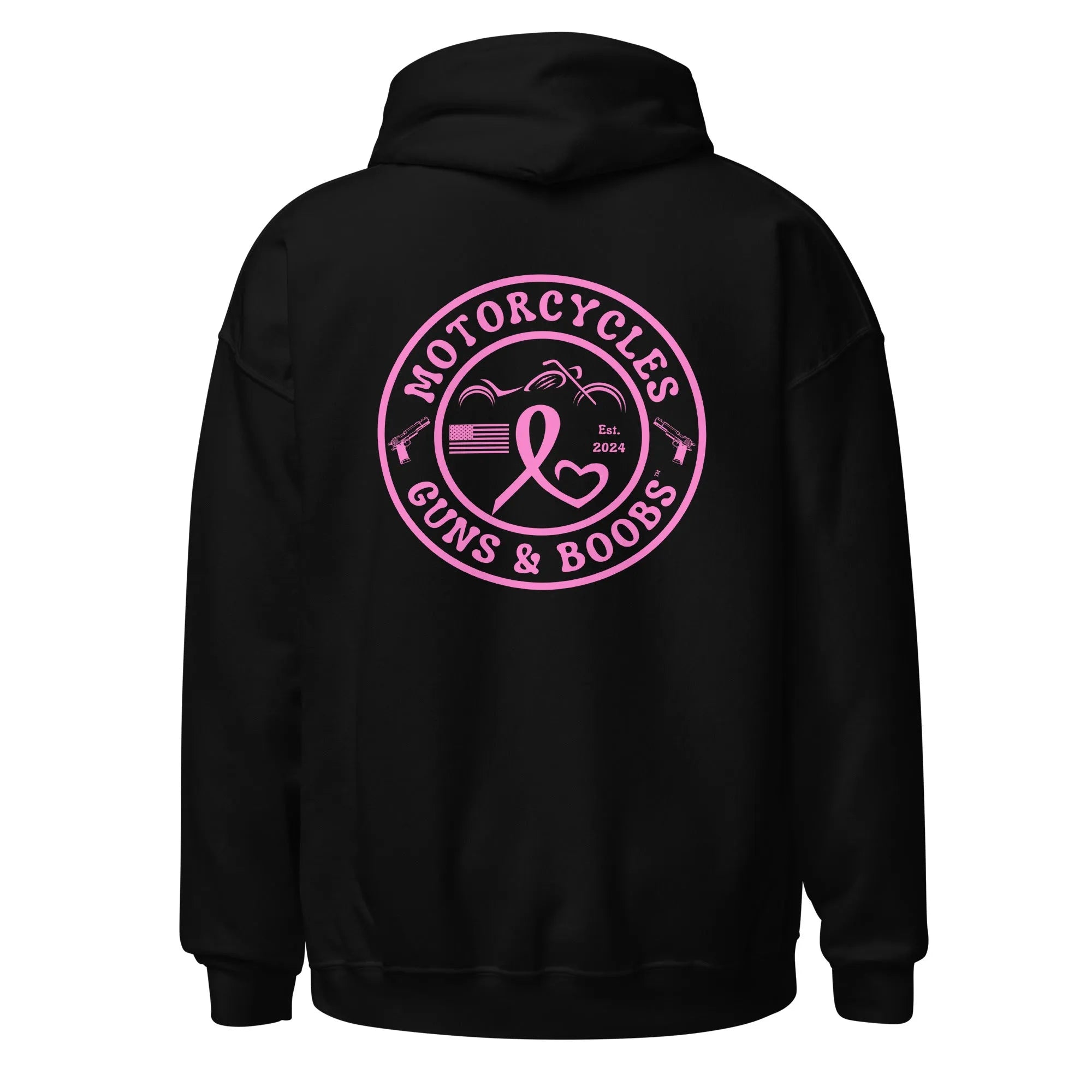 Motorcycles Guns & Boobs Hoodie - Unisex -MGW Clothing