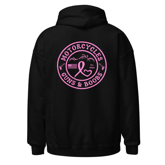 Motorcycles Guns & Boobs Hoodie - Unisex - ShopMGW Clothing