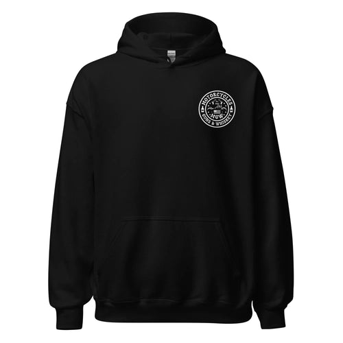 Motorcycles Guns And Whiskey Hoodie - MGW Clothing