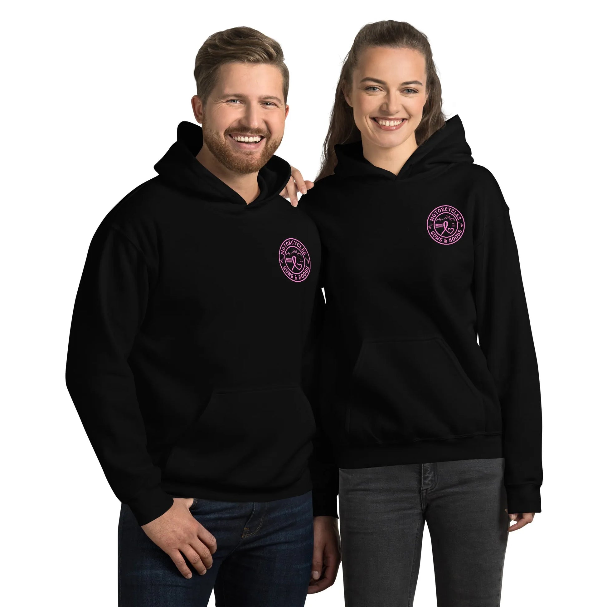 Motorcycles Guns & Boobs Hoodie - Unisex -MGW Clothing