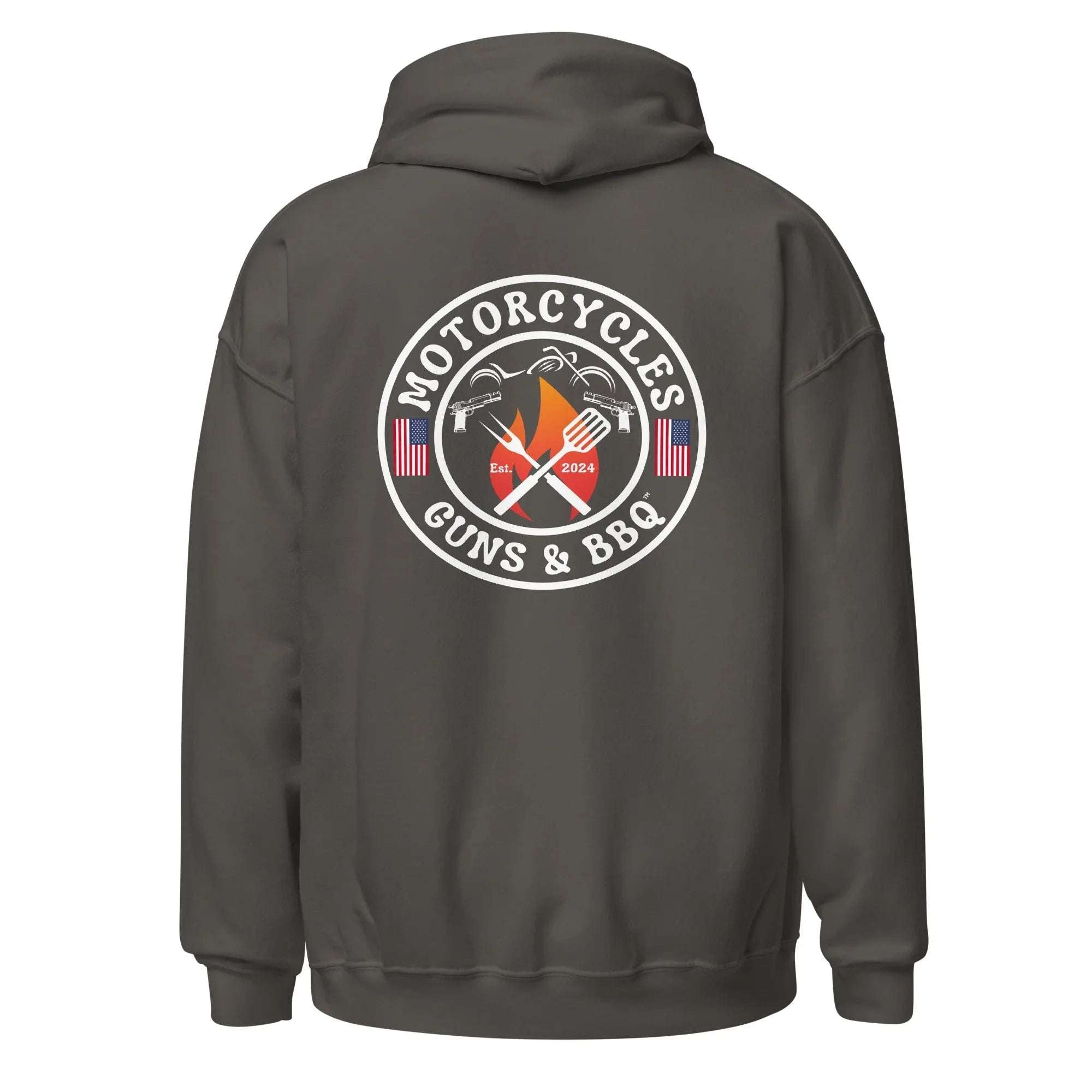 Motorcycles Guns And Bbq Hoodie-MGW Clothing
