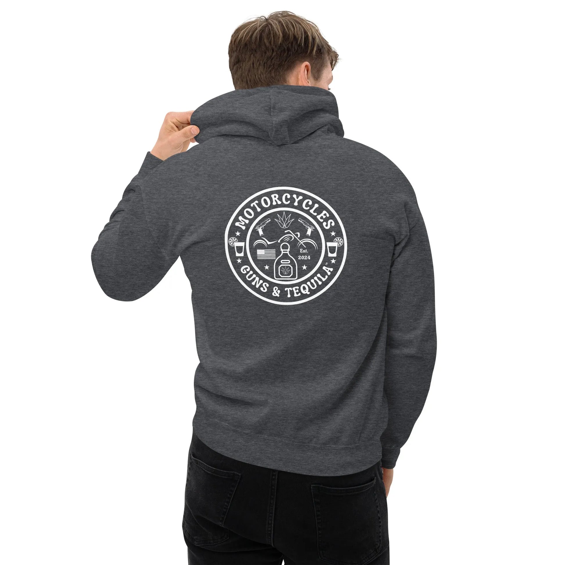 Motorcycles Guns & Tequila Hoodie - Unisex - ShopMGW Clothing