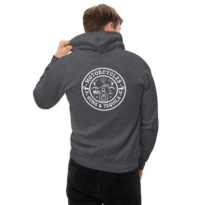 Motorcycles Guns & Tequila Hoodie - Unisex - ShopMGW Clothing