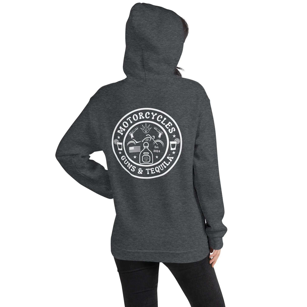 Motorcycles Guns & Tequila Hoodie - Unisex -MGW Clothing