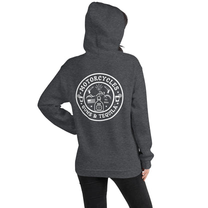 Motorcycles Guns & Tequila Hoodie - Unisex - ShopMGW Clothing