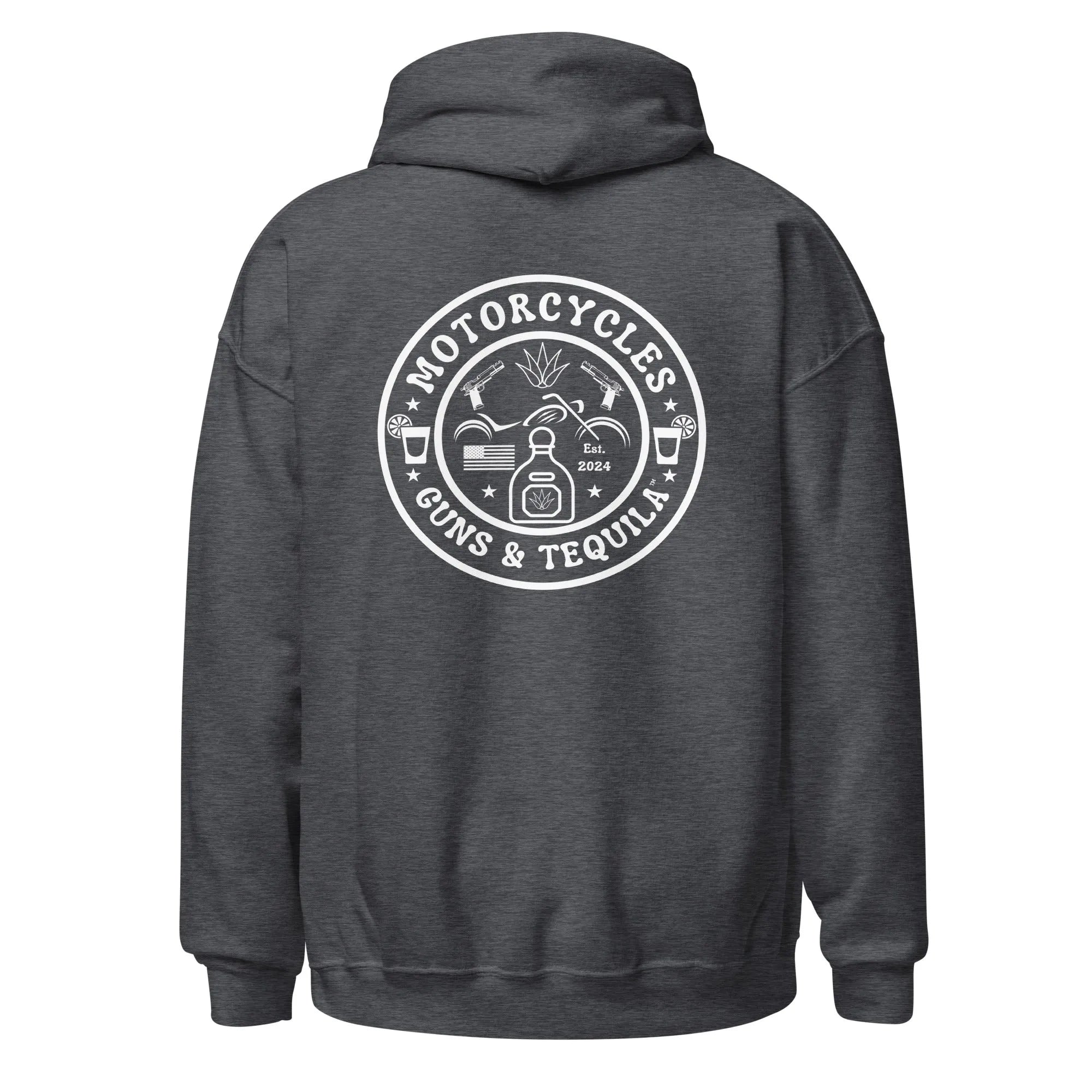 Motorcycles Guns & Tequila Hoodie - Unisex -MGW Clothing