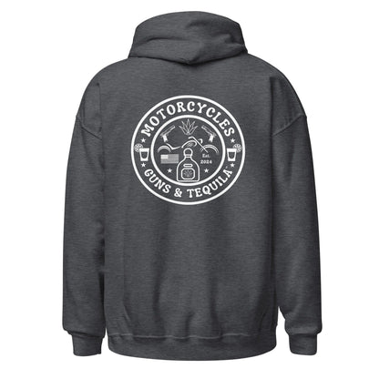 Motorcycles Guns & Tequila Hoodie - Unisex - ShopMGW Clothing