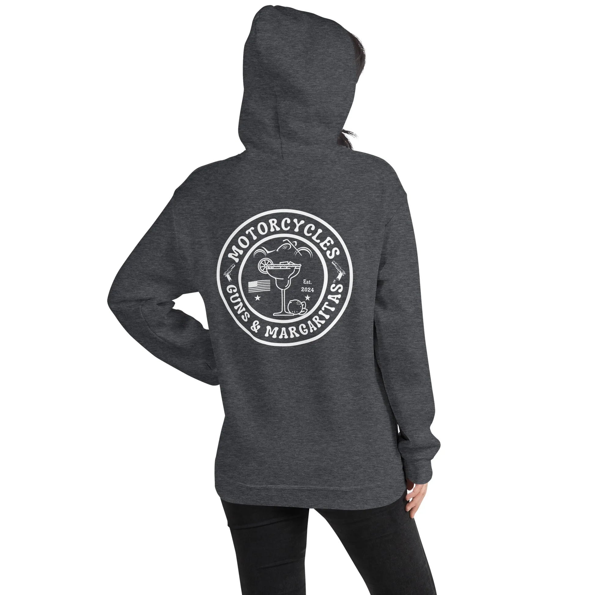 Motorcycles Guns & Margaritas Hoodie - Unisex - ShopMGW Clothing