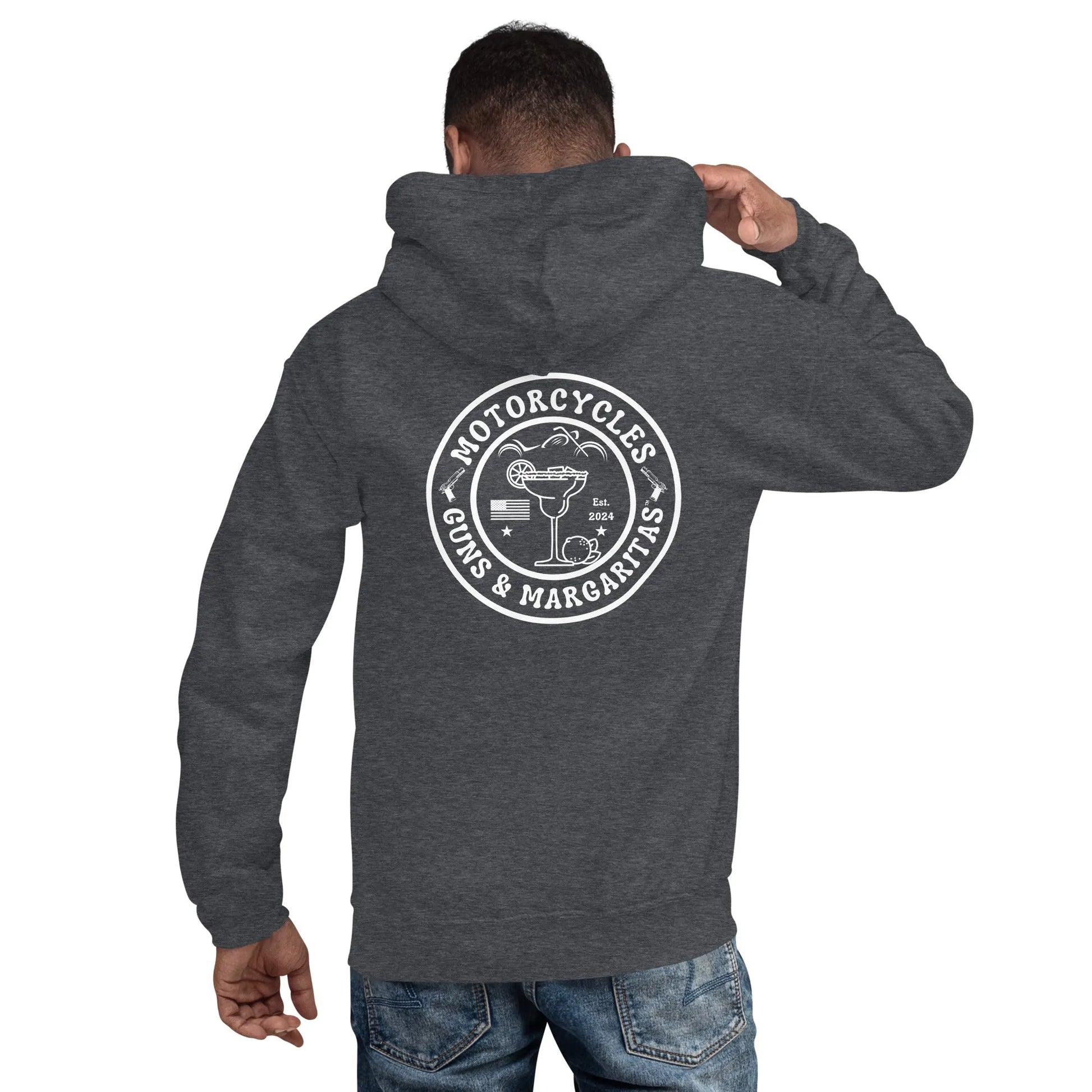 Motorcycles Guns & Margaritas Hoodie - Unisex - ShopMGW Clothing