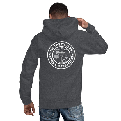 Motorcycles Guns & Margaritas Hoodie - Unisex - ShopMGW Clothing