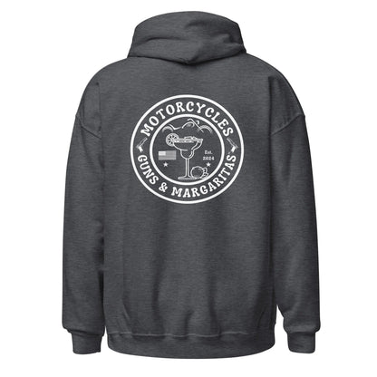Motorcycles Guns & Margaritas Hoodie - Unisex - ShopMGW Clothing