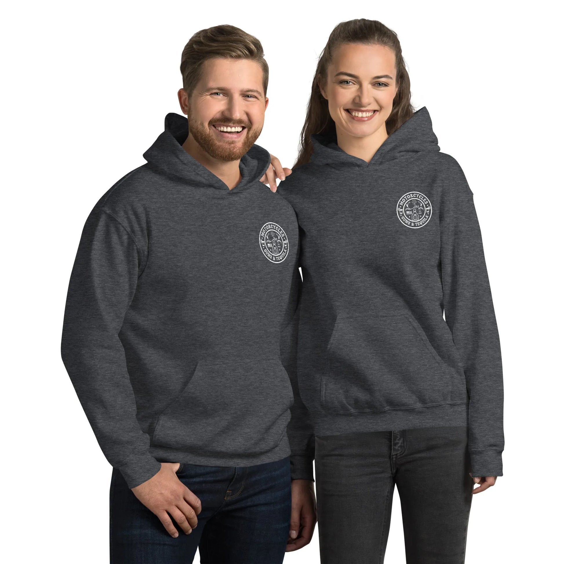 Motorcycles Guns & Tequila Hoodie - Unisex - ShopMGW Clothing