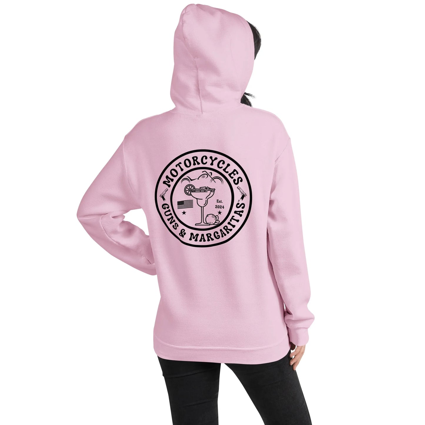 Motorcycles Guns & Margaritas Hoodie - Unisex - ShopMGW Clothing