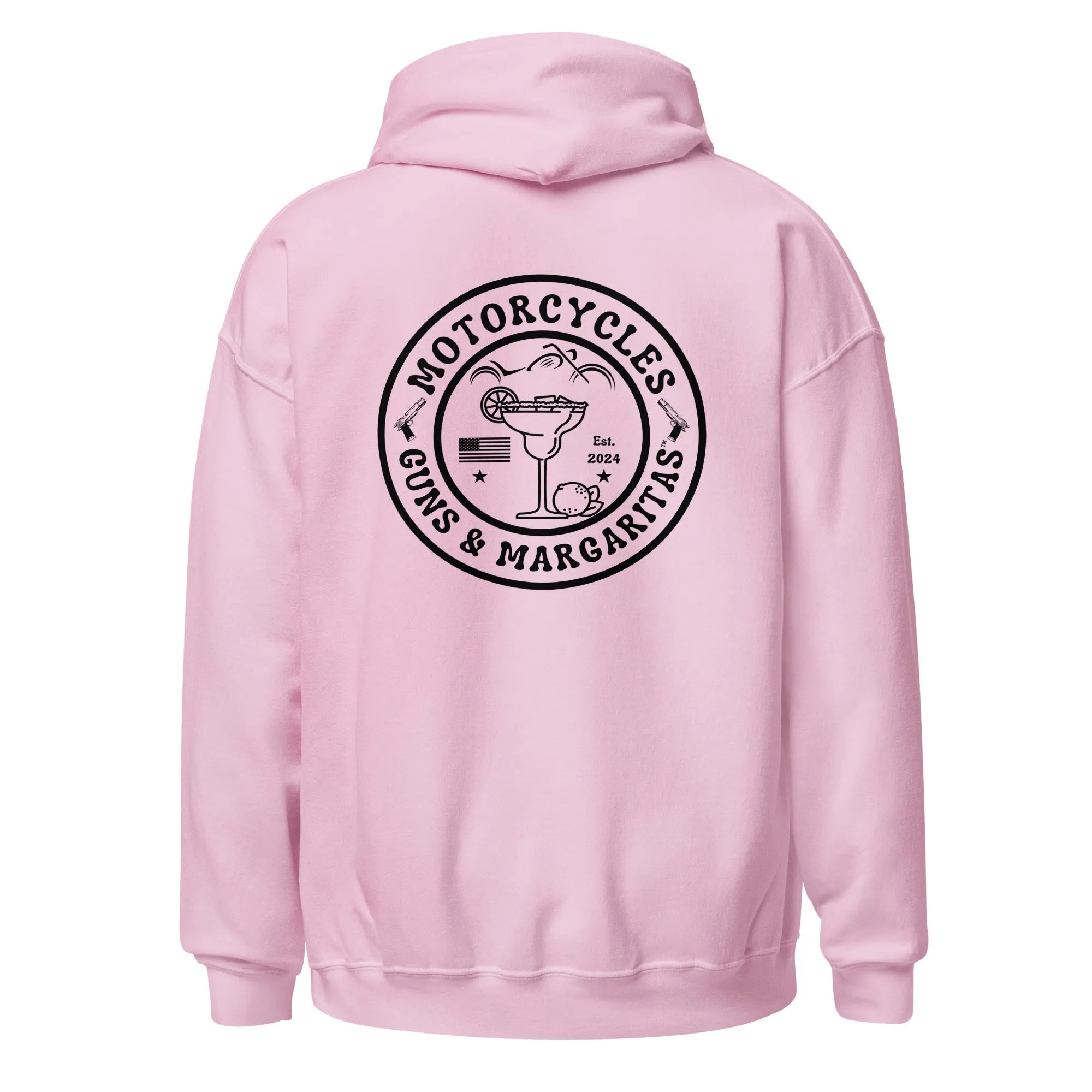 Motorcycles Guns & Margaritas Hoodie - Unisex -MGW Clothing