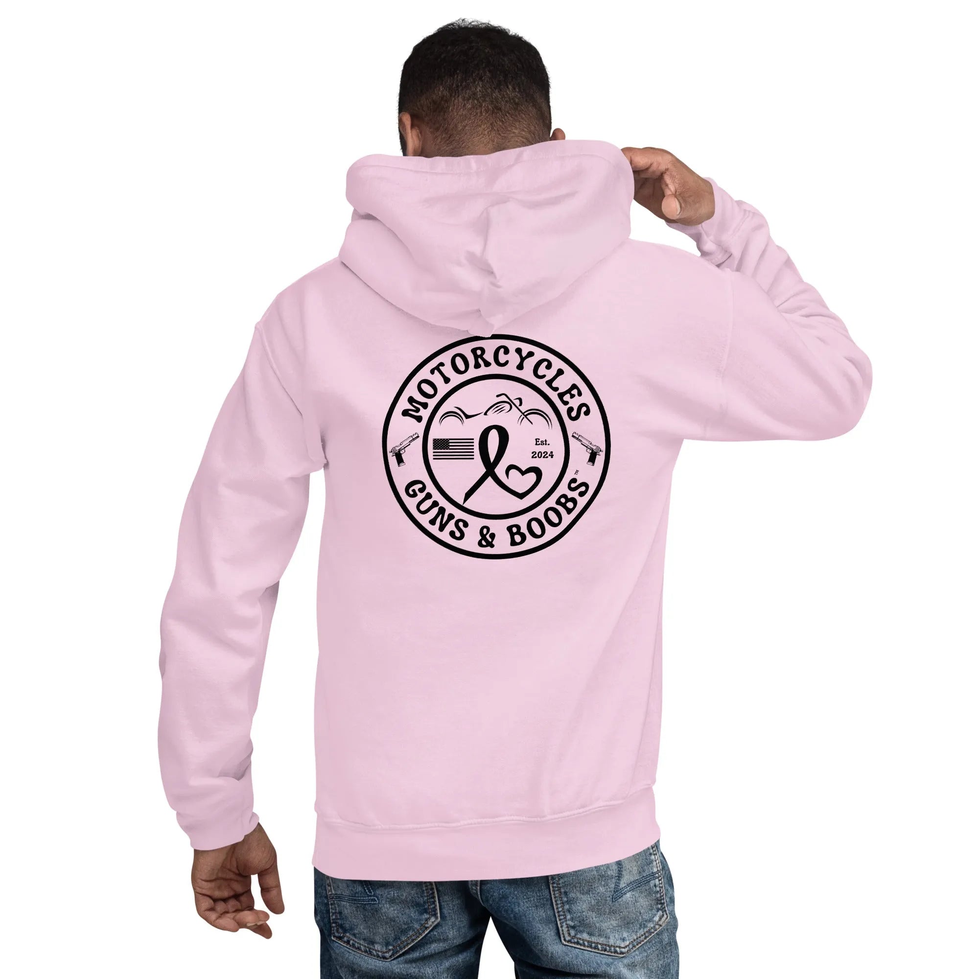 Motorcycles Guns & Boobs Hoodie - Unisex -MGW Clothing