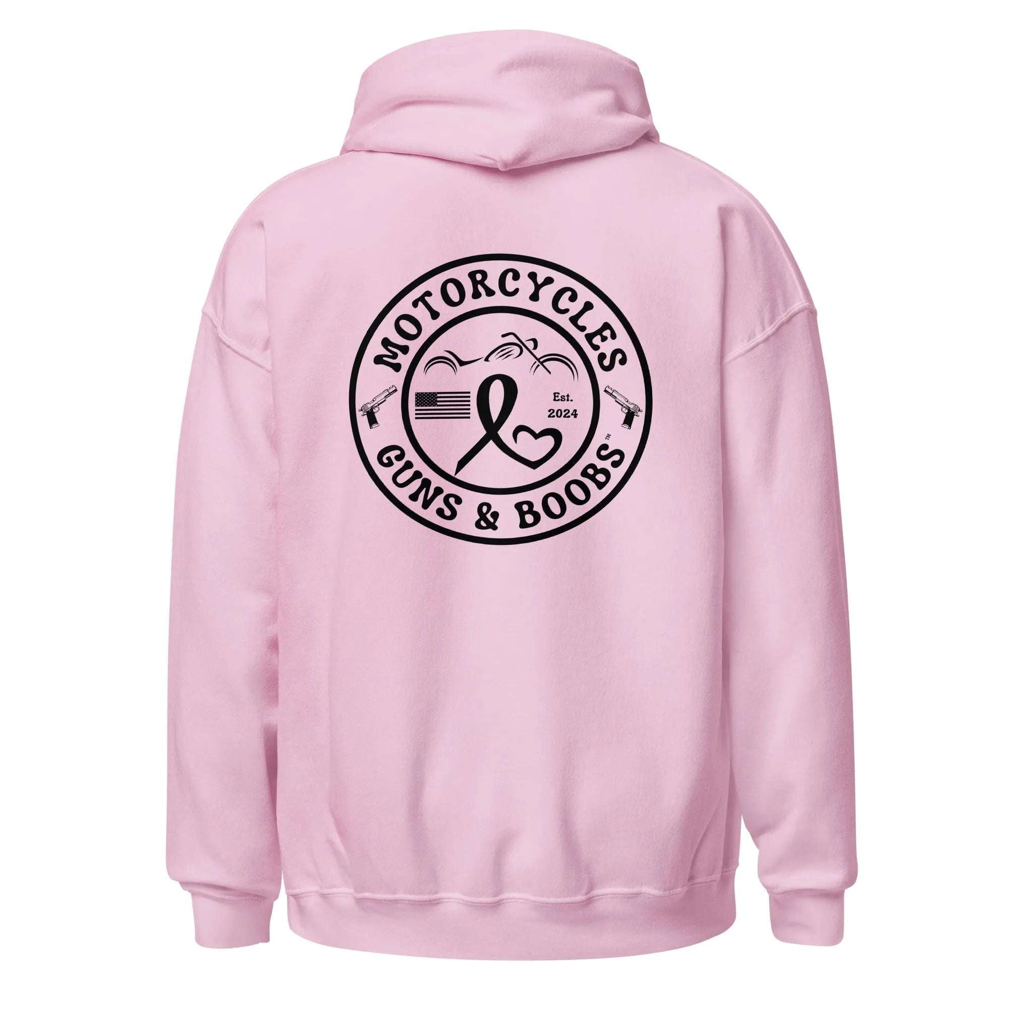 Motorcycles Guns & Boobs Hoodie - Unisex -MGW Clothing