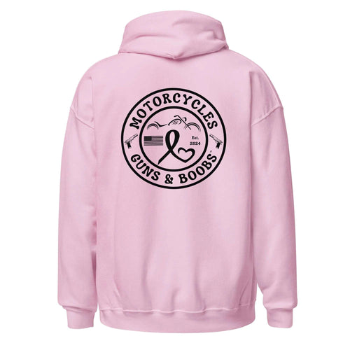Motorcycles Guns And Boobs Hoodie - MGW Clothing
