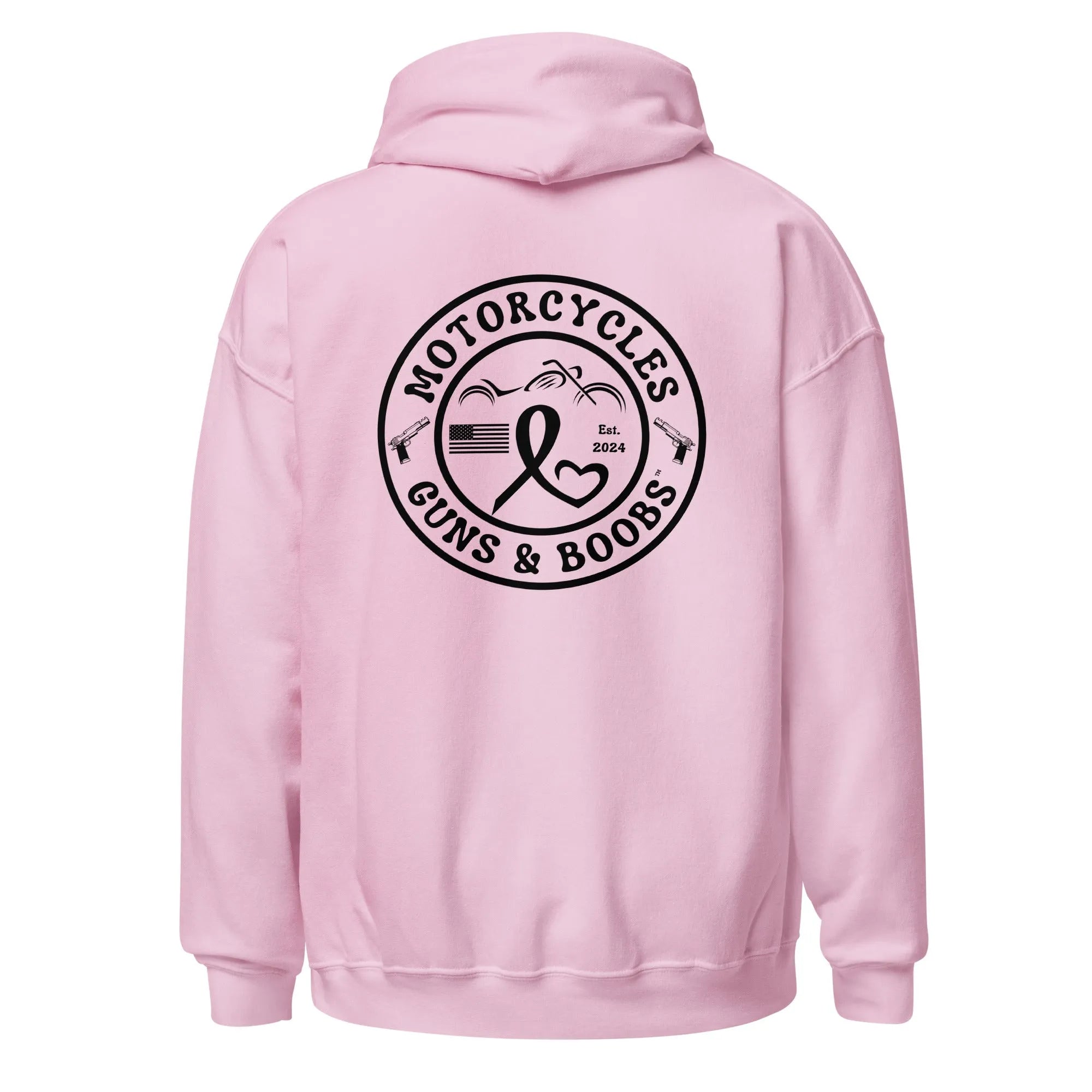 Motorcycles Guns & Boobs Hoodie - Unisex -MGW Clothing