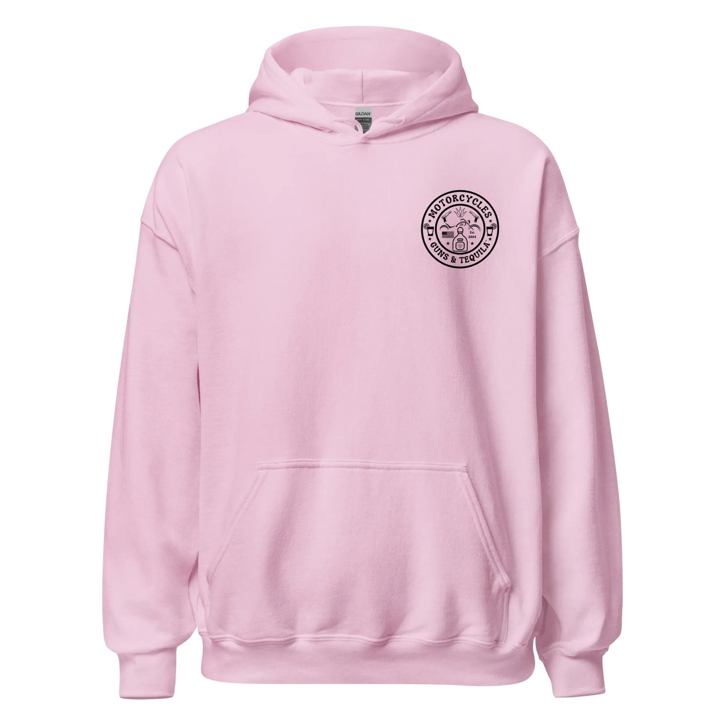 Motorcycles Guns & Tequila Hoodie - Unisex - ShopMGW Clothing