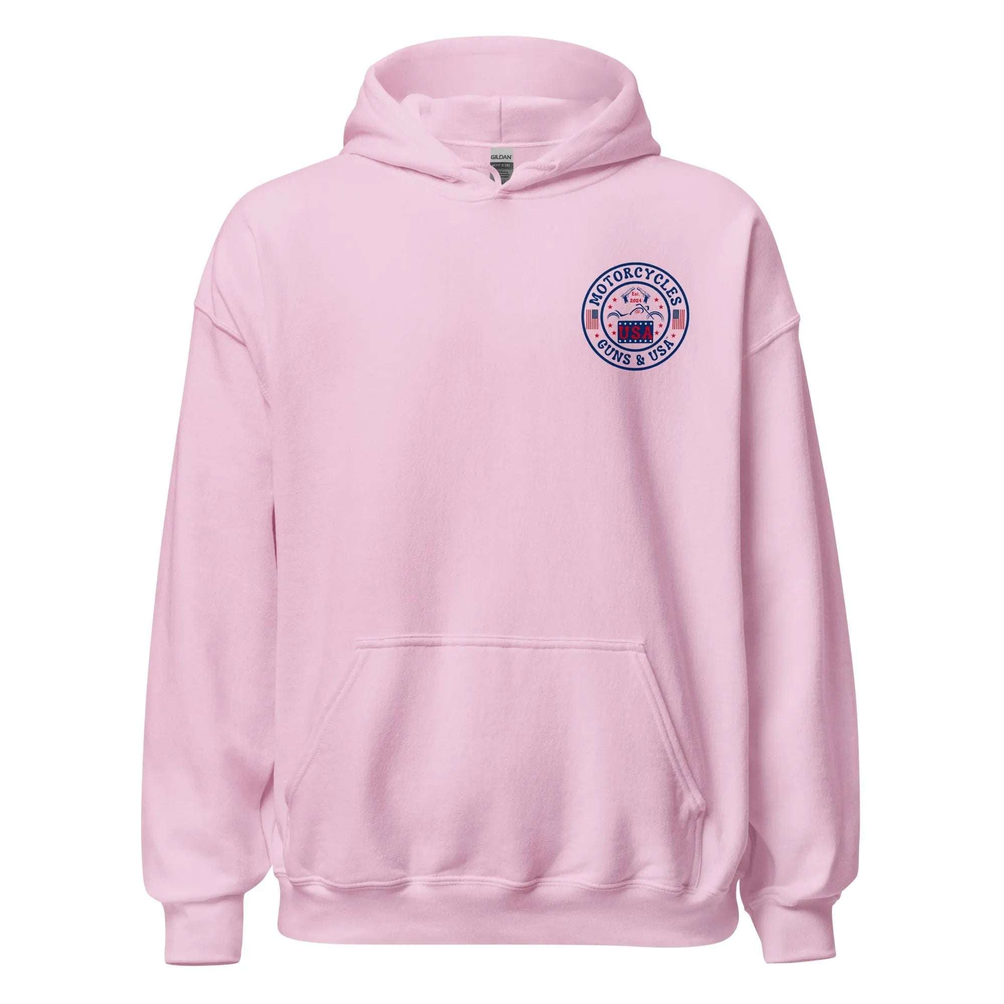 Motorcycles Guns & USA Hoodie - Unisex -MGW Clothing