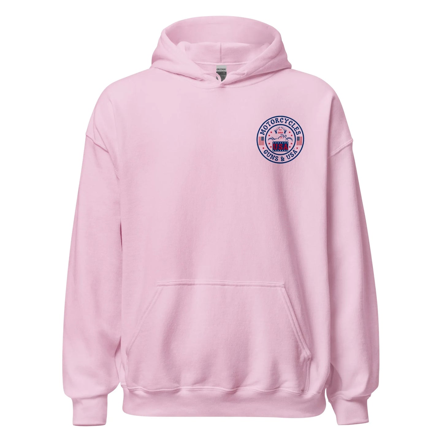 Motorcycles Guns & USA Hoodie - Unisex - ShopMGW Clothing