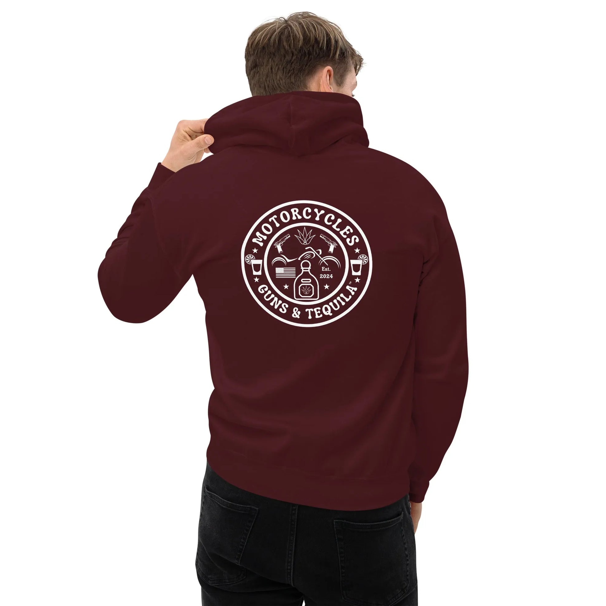Motorcycles Guns & Tequila Hoodie - Unisex - ShopMGW Clothing