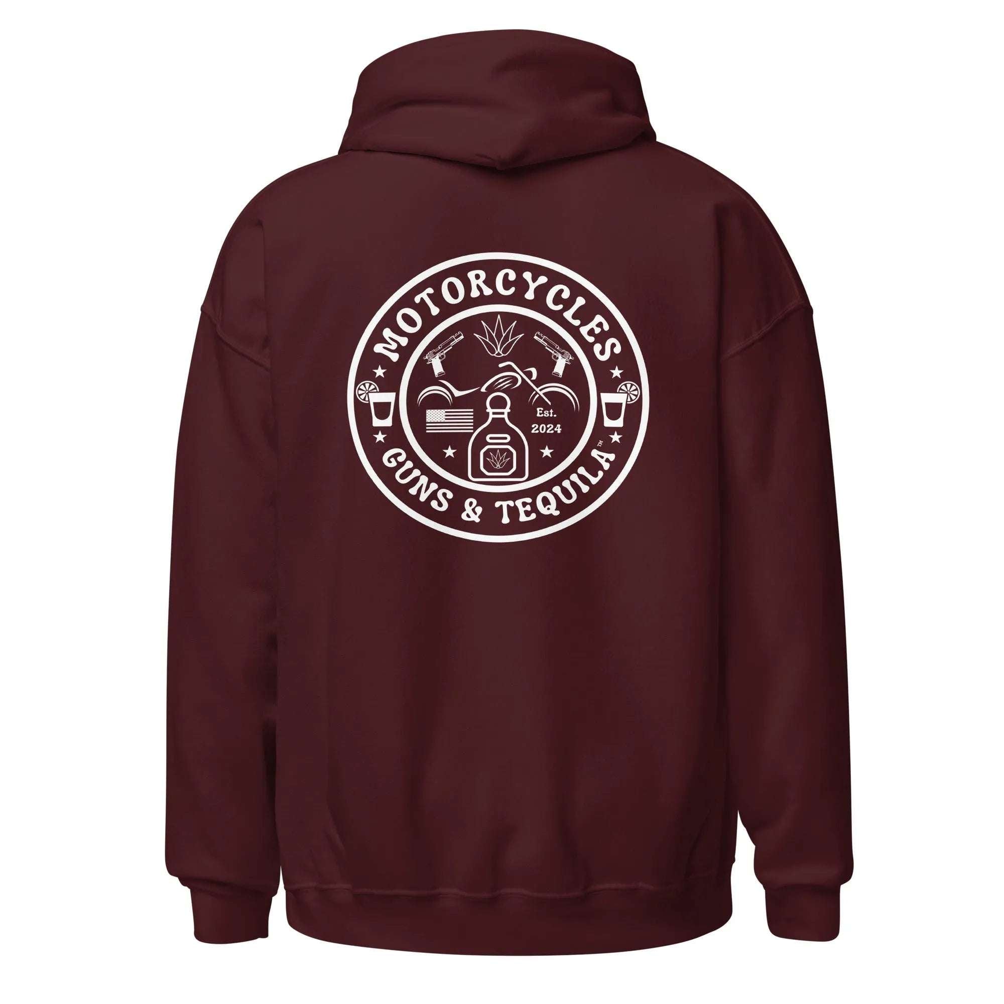 Motorcycles Guns & Tequila Hoodie - Unisex -MGW Clothing