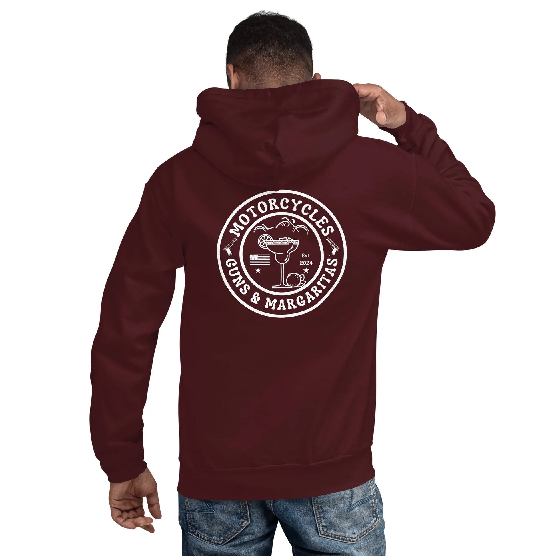 Motorcycles Guns & Margaritas Hoodie - Unisex - ShopMGW Clothing