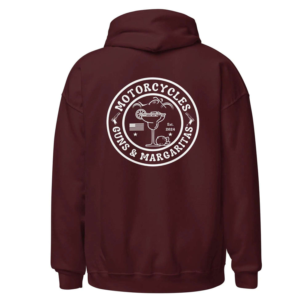 Motorcycles Guns & Margaritas Hoodie - Unisex -MGW Clothing