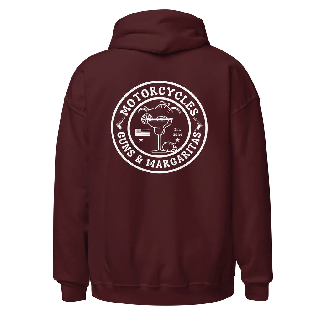 Motorcycles Guns & Margaritas Hoodie - Unisex -MGW Clothing