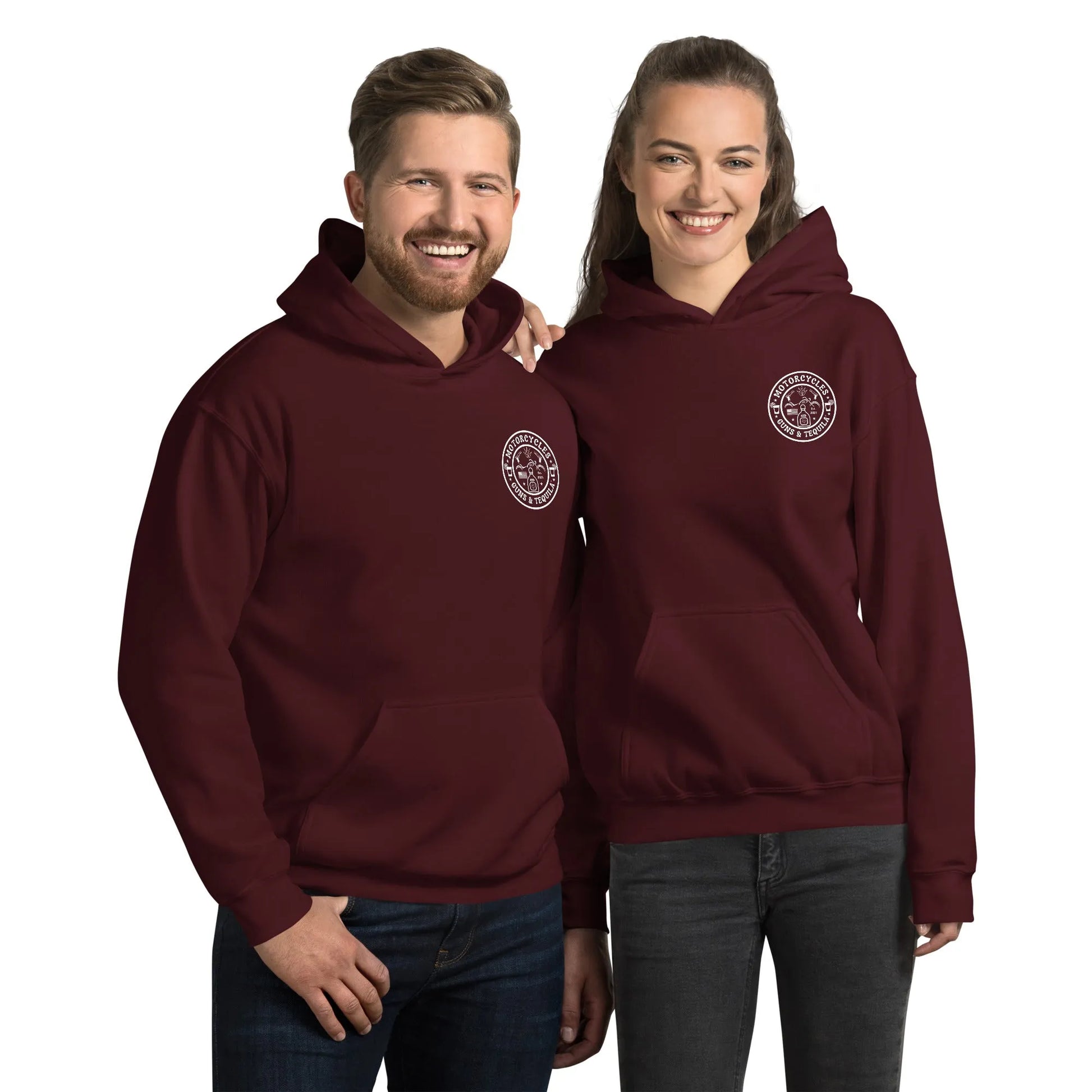 Motorcycles Guns & Tequila Hoodie - Unisex - ShopMGW Clothing