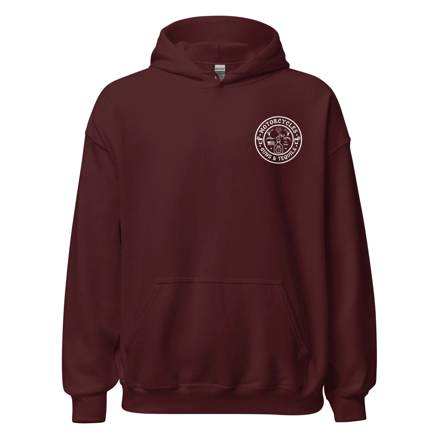 Motorcycles Guns & Tequila Hoodie - Unisex - ShopMGW Clothing