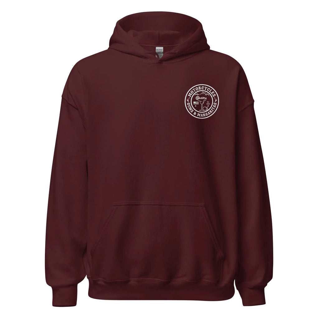 Motorcycles Guns & Margaritas Hoodie - Unisex -MGW Clothing