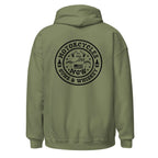 Motorcycles Guns And Whiskey Hoodie-MGW Clothing